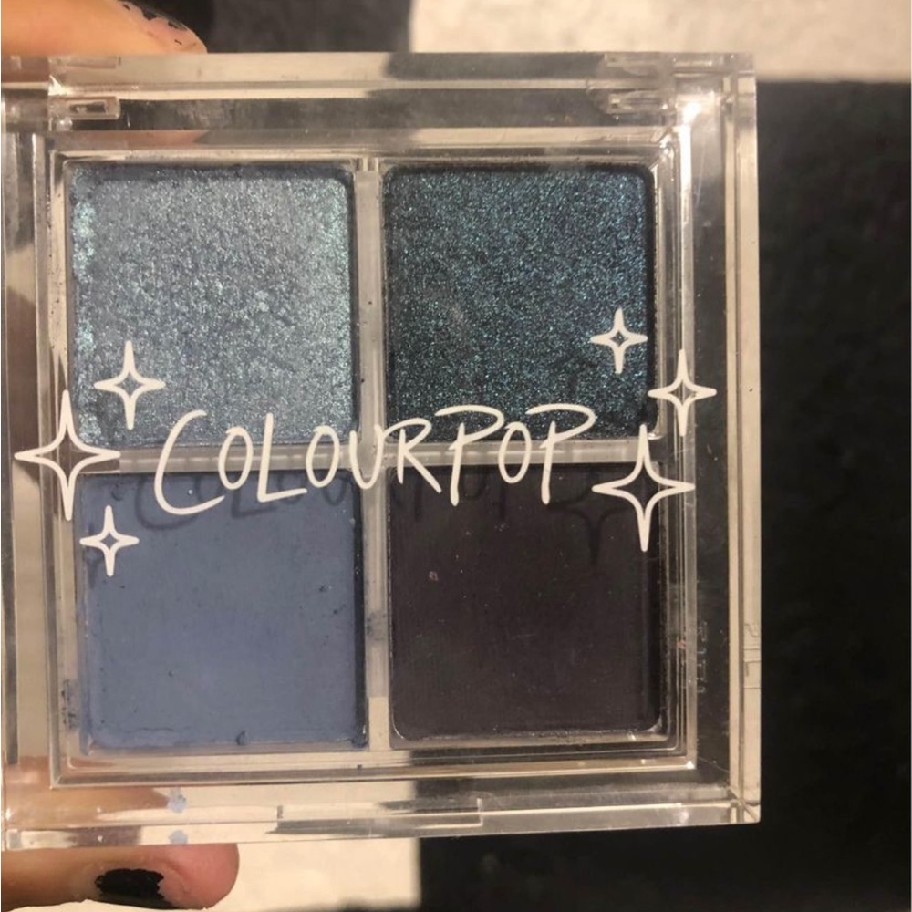 ColourPop sapphire eyeshadow palette